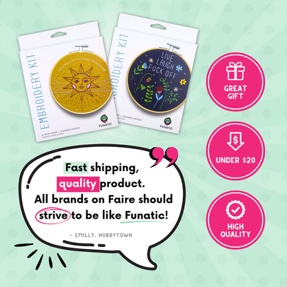 Get Lost Embroidery Kit