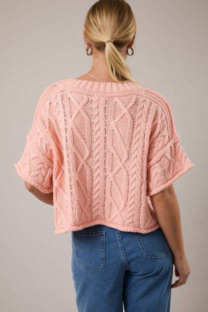 Peach Dream Sweater