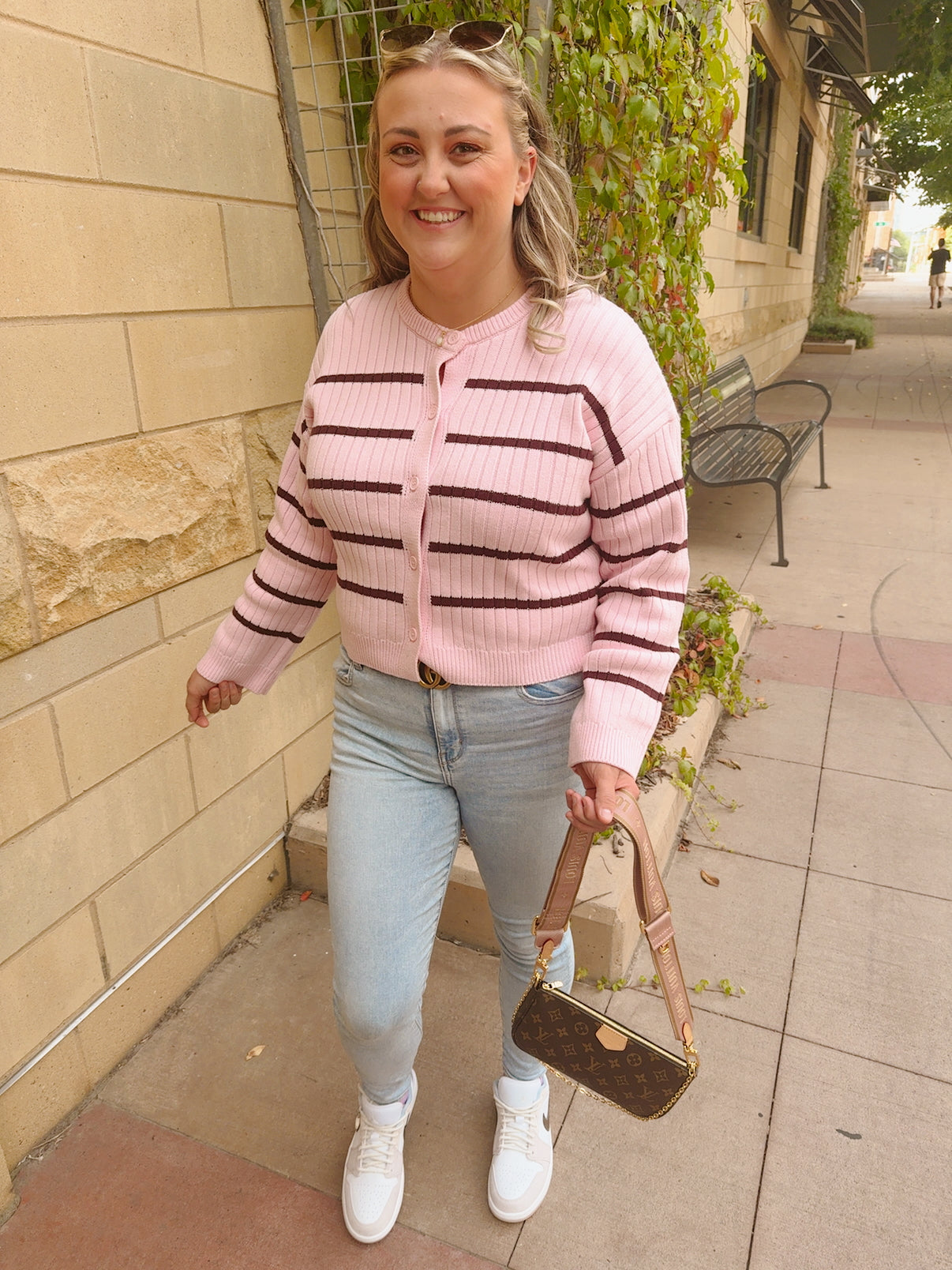 Rosé Saturday Cardigan