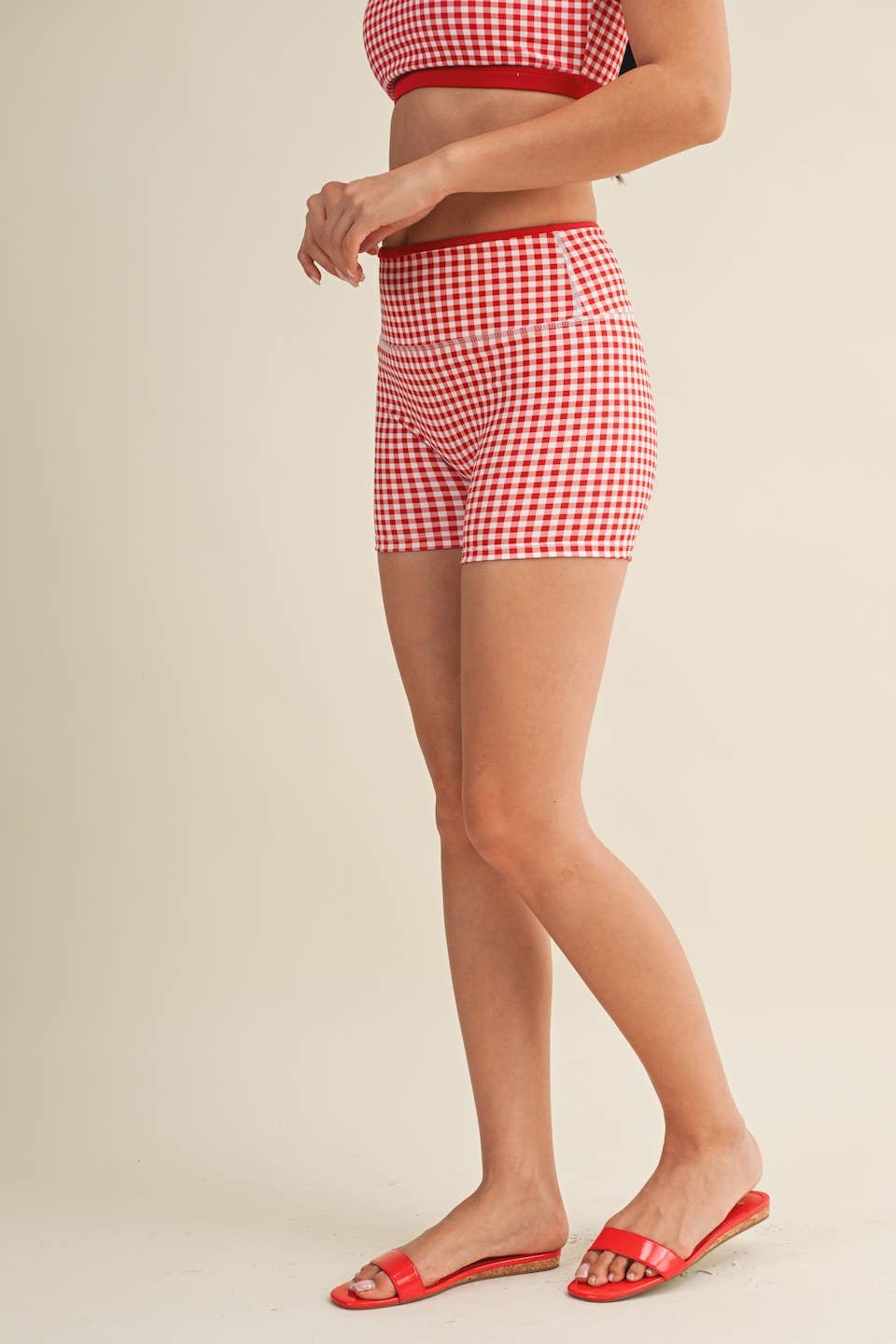 Cherry Jam Biker Shorts