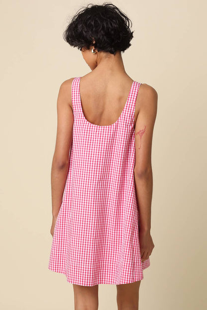 Andrea Gingham Dress