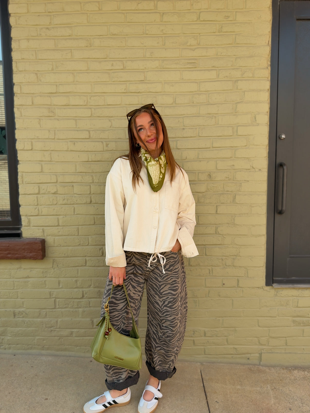 Cream Canvas Jacket