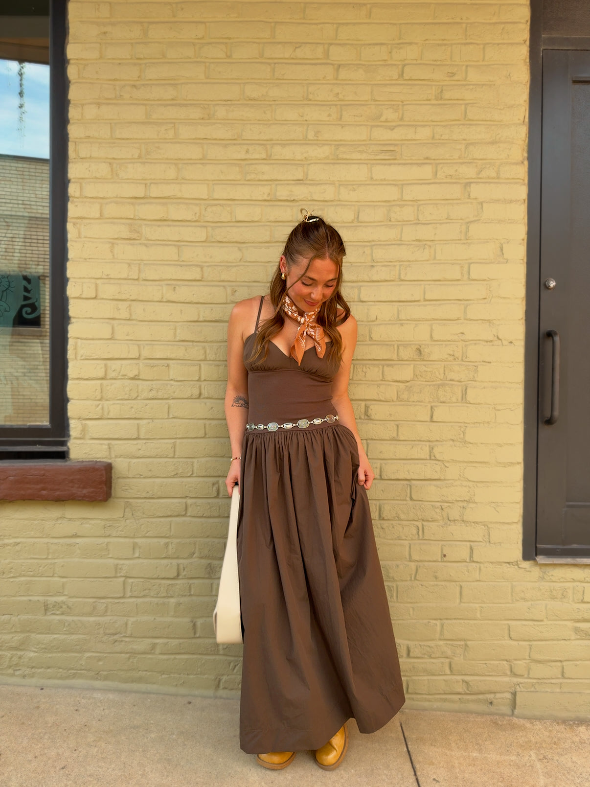 Jaden Open-Back Maxi Dress