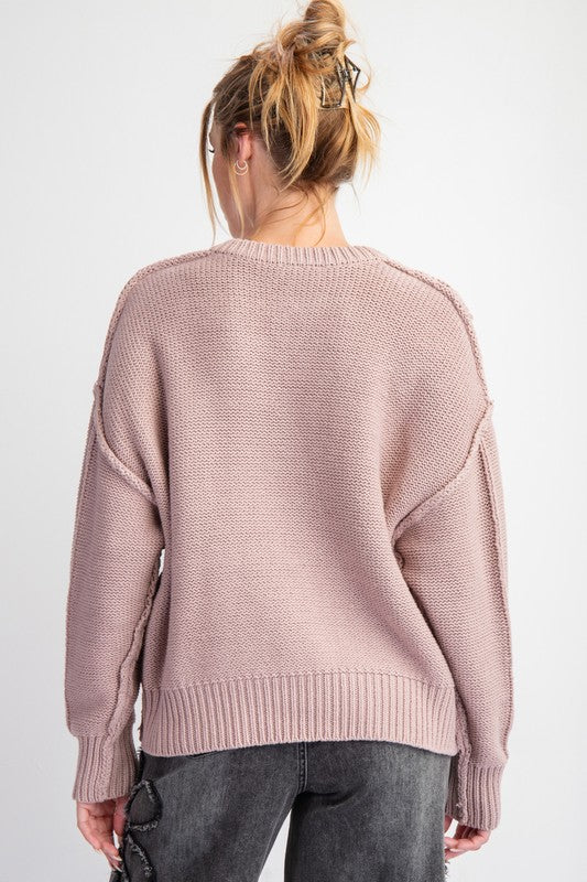 Janelle Sweater - Mushroom