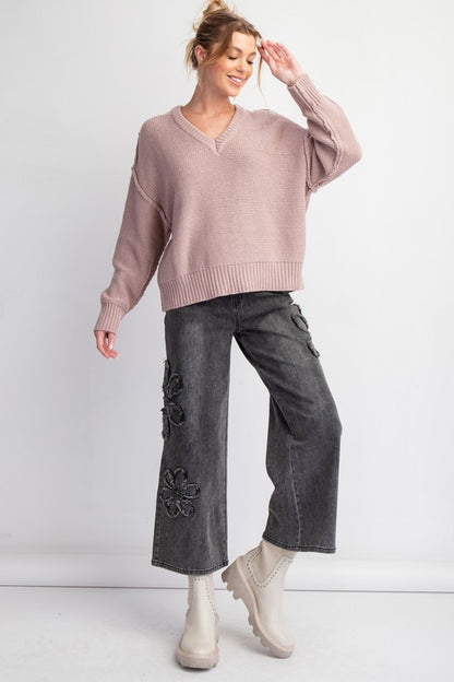 Janelle Sweater - Mushroom