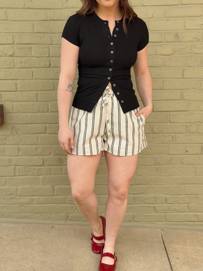 Hamptons Stripe Shorts