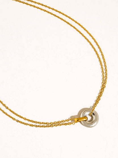 Brixton Two Tone Necklace