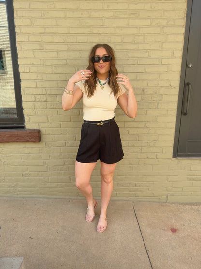 Go To Linen Shorts