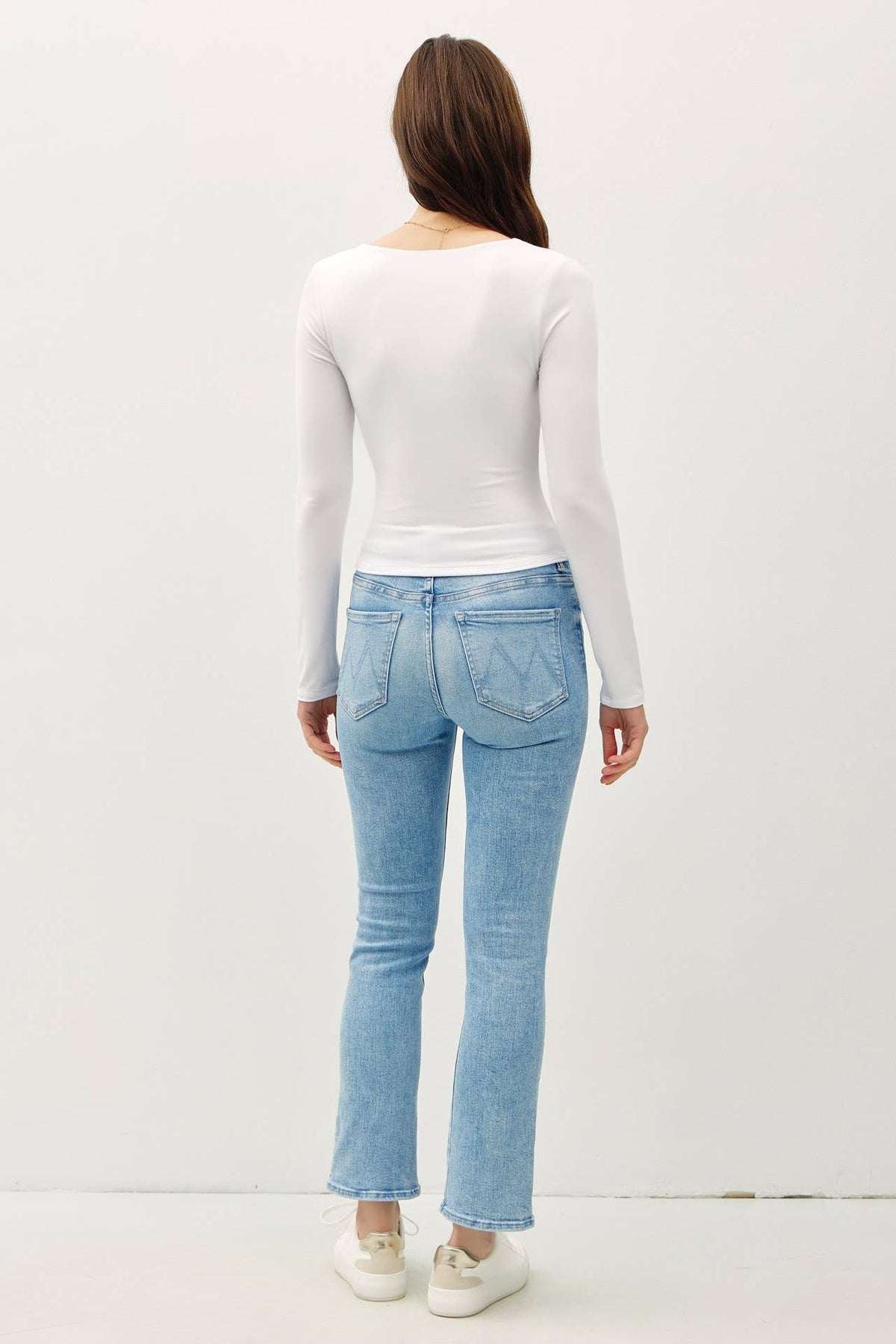Square Neck Long Sleeve Staple