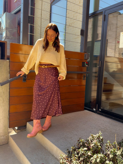Pink Dottie Skirt