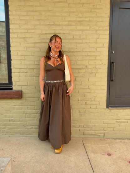 Jaden Open-Back Maxi Dress