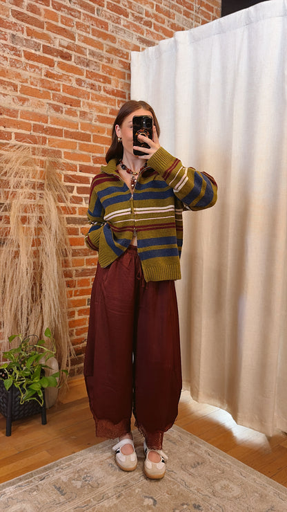 Cabin Weekend Zip Sweater