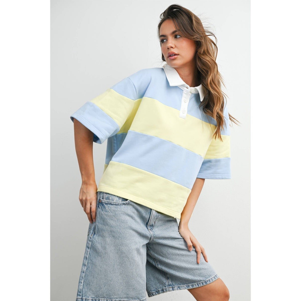 Striped Polo Shirt