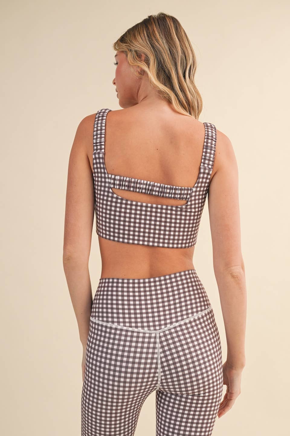 Grounded Gingham Bra