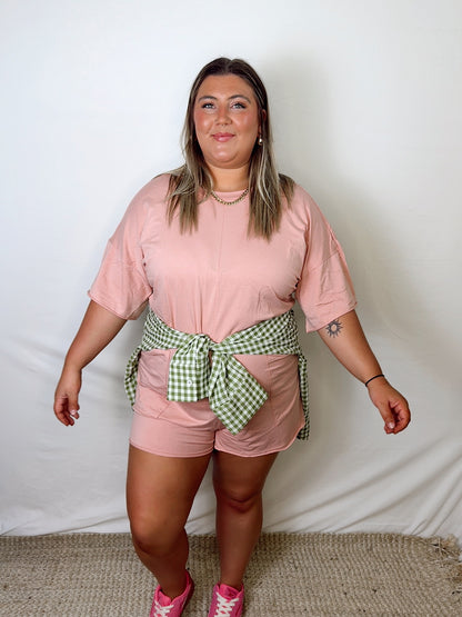 Pink Lemonade Romper