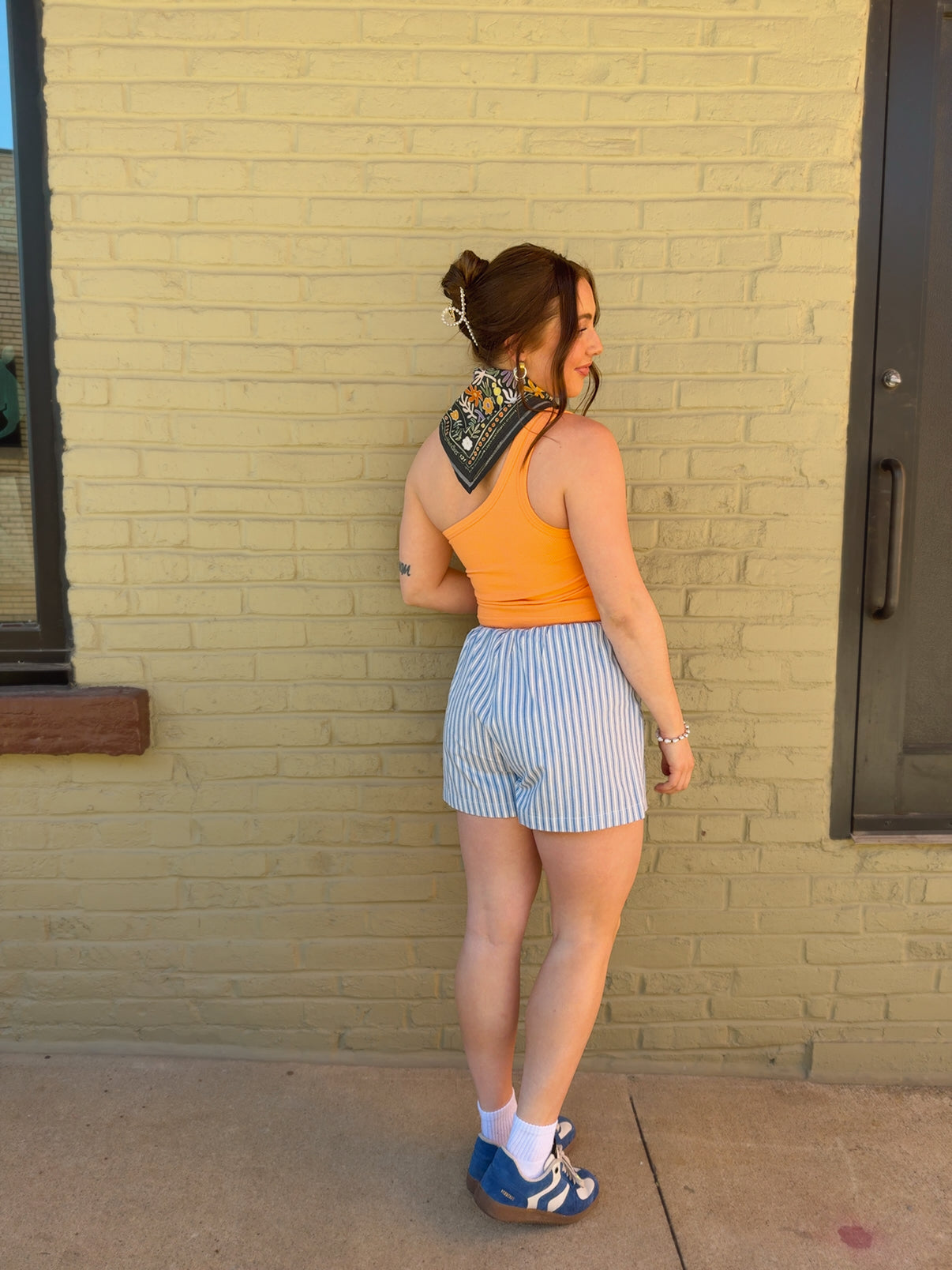 One Of A Kind Top Neon Orange