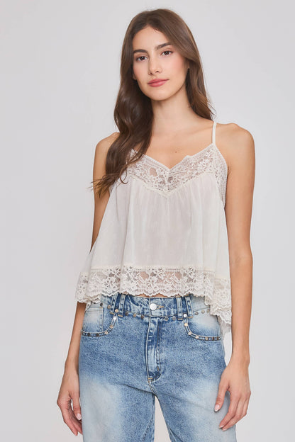 Salt Air Lace Cami