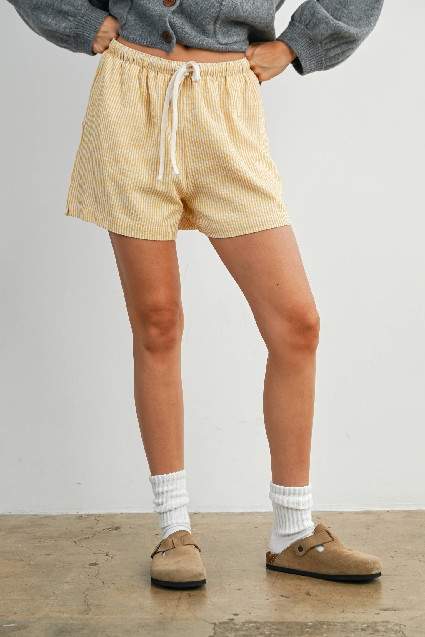 Casual Striped Shorts