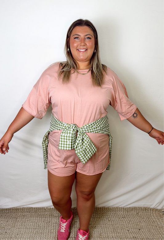 Pink Lemonade Romper