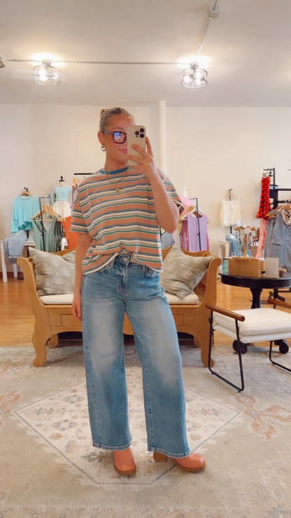 Pastel Boxy Tee