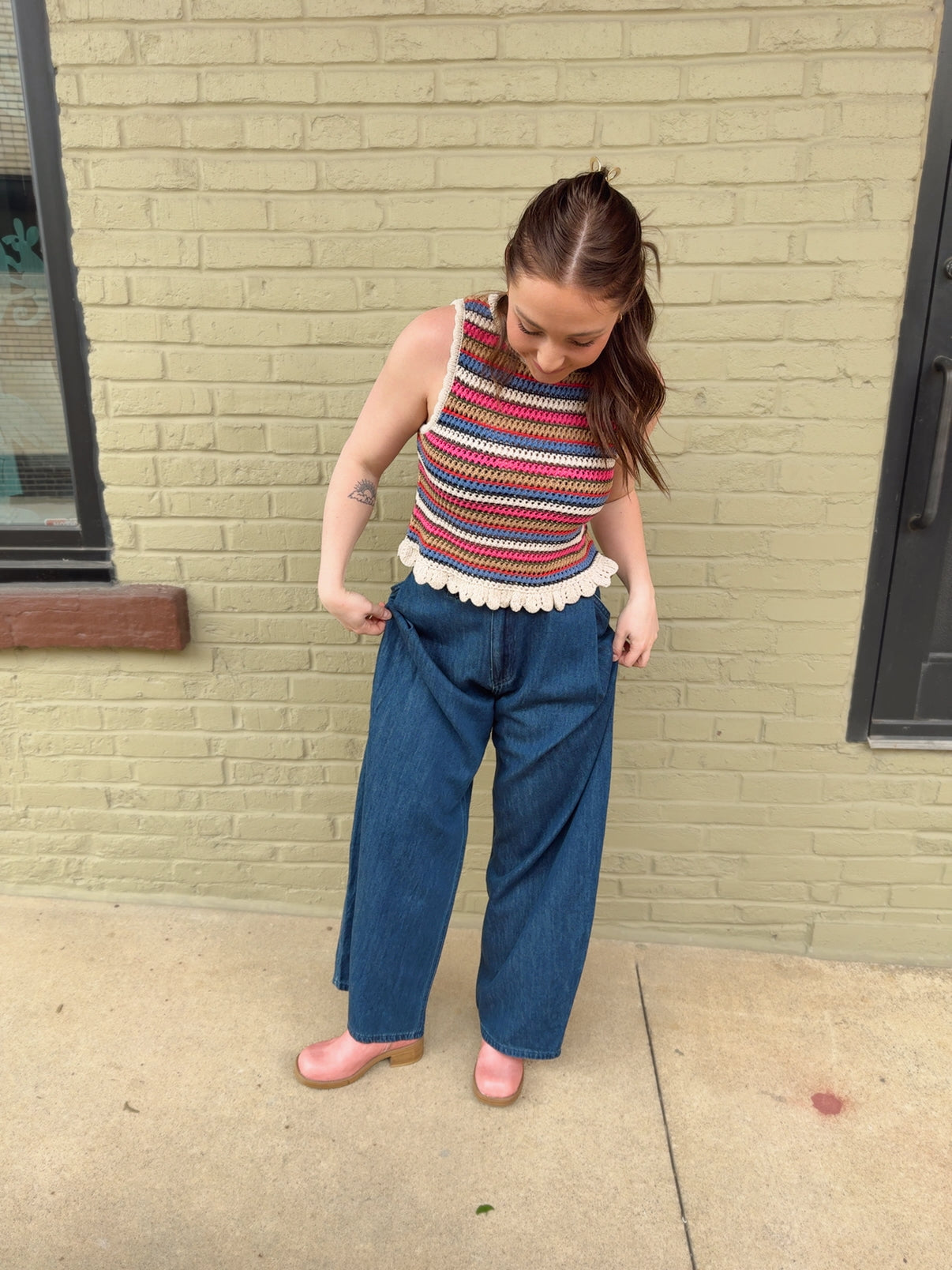Seventies Stripe Tank