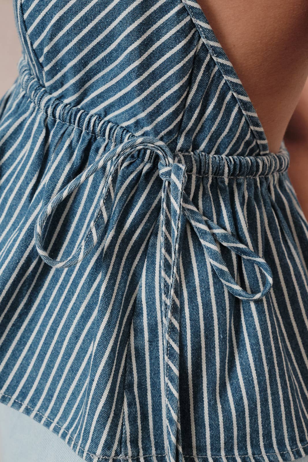Sweet Tea Stripe Halter