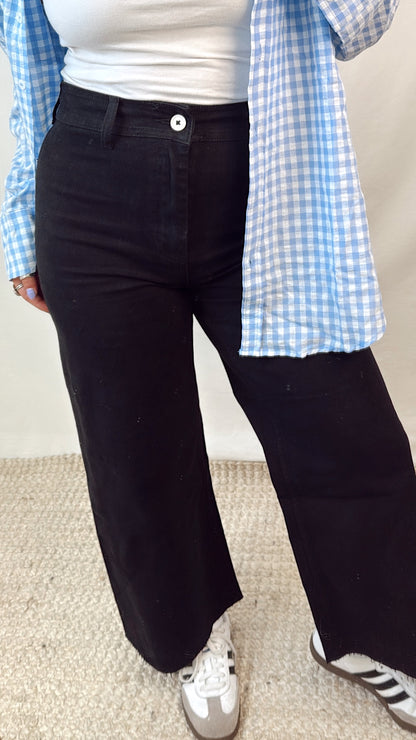 The Adeline Jeans - Black