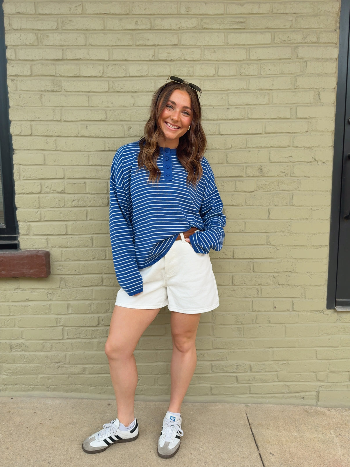 Porch Swing Stripe Top