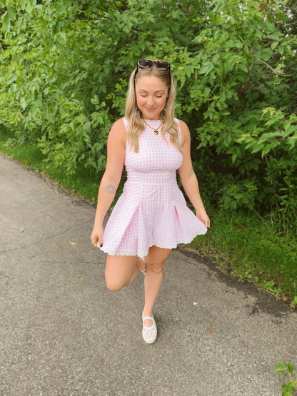 Pretty in Pinknic Romper