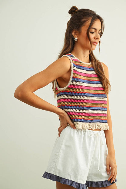 Seventies Stripe Tank