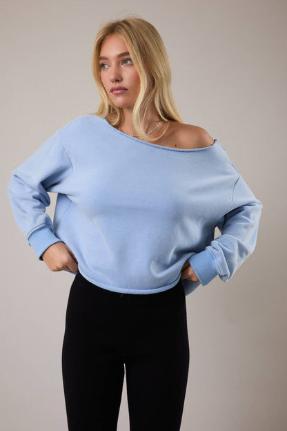 Ready for Spring Pullover - Blue