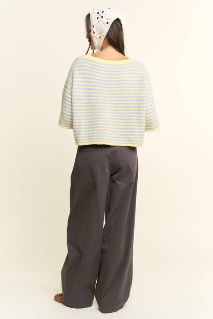 Lou Stripe Cardigan