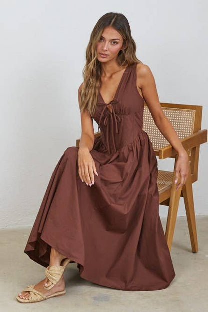Rene Corset Midi Dress