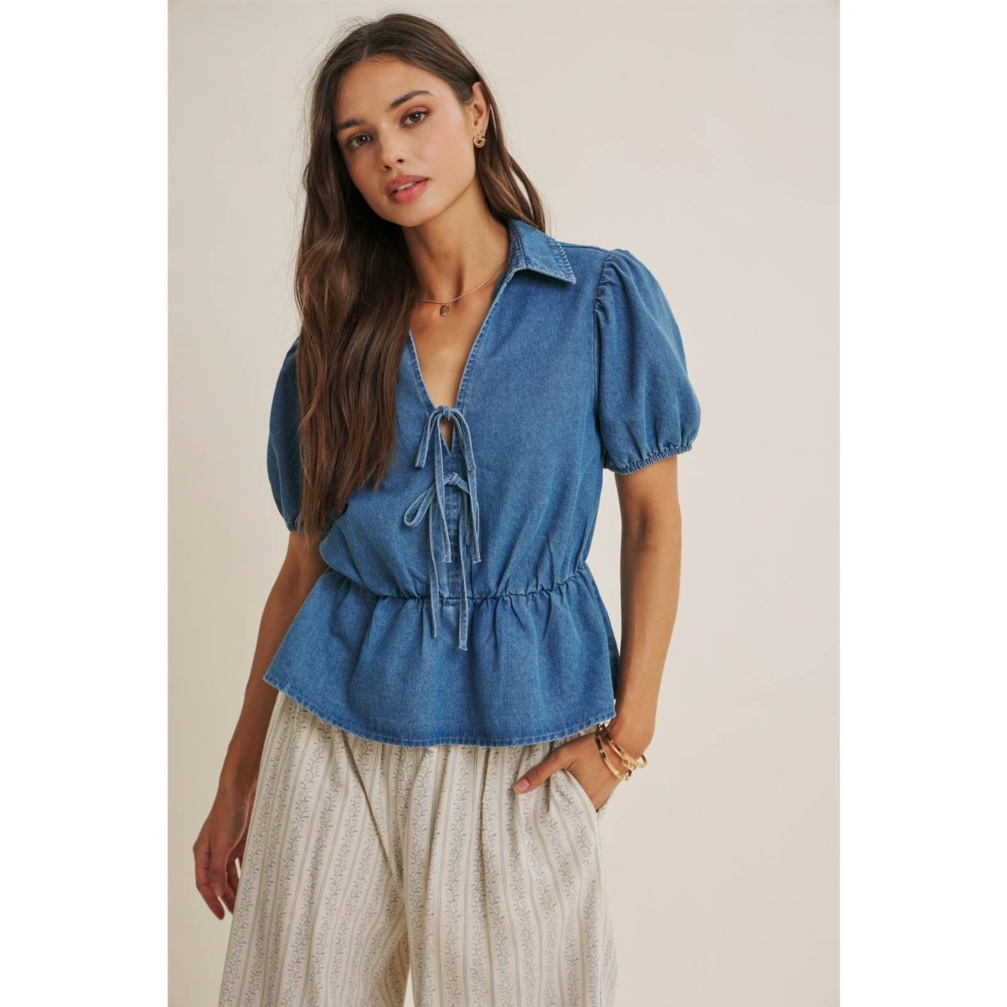 Rosie Peplum Top