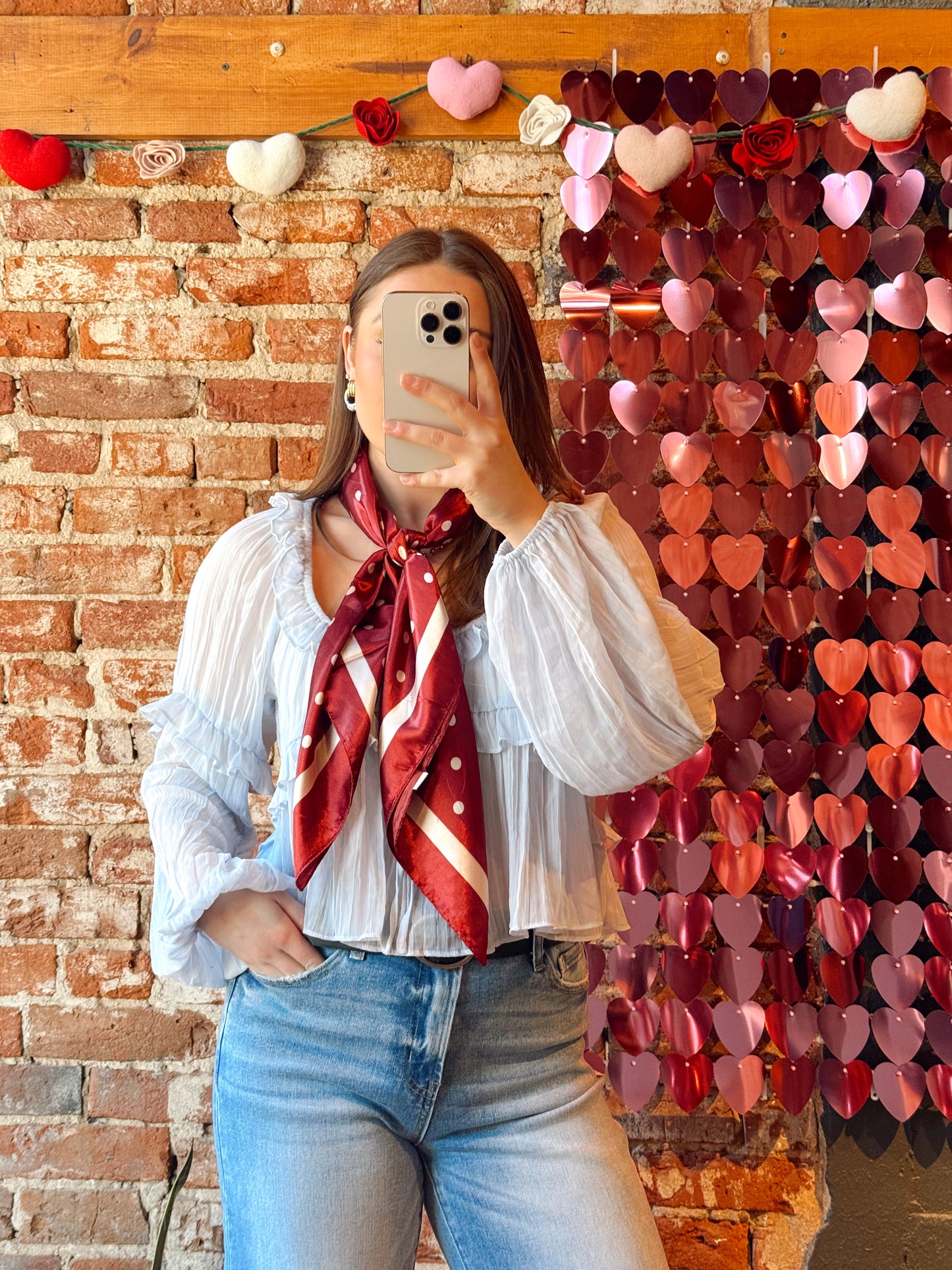 Love Letter Ruffle Top