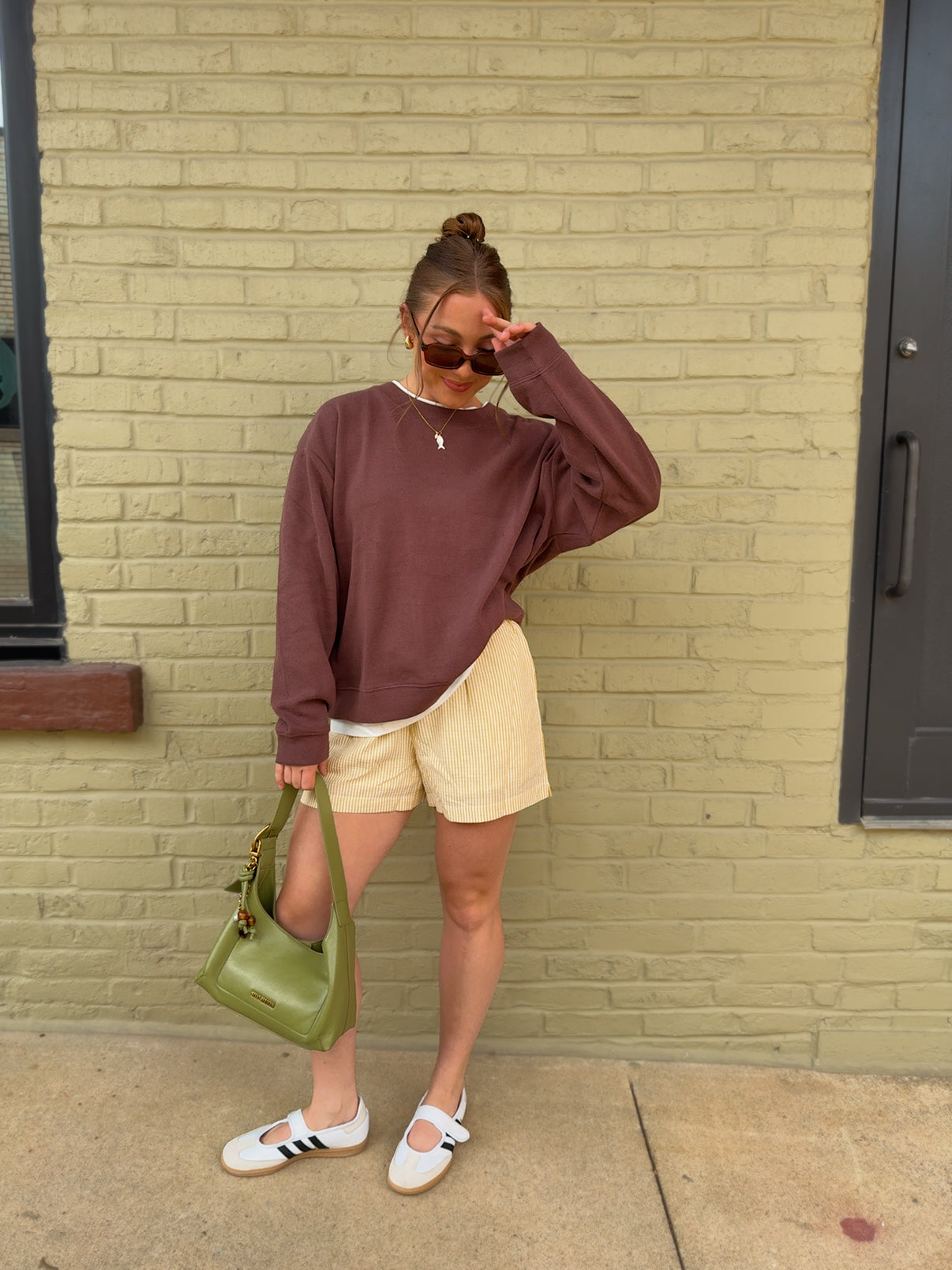Casual Striped Shorts