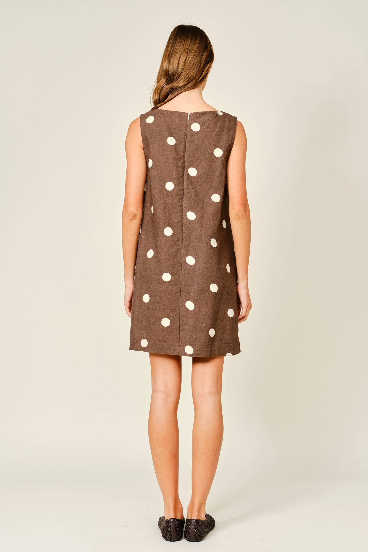 The Cocoa Dot Dress