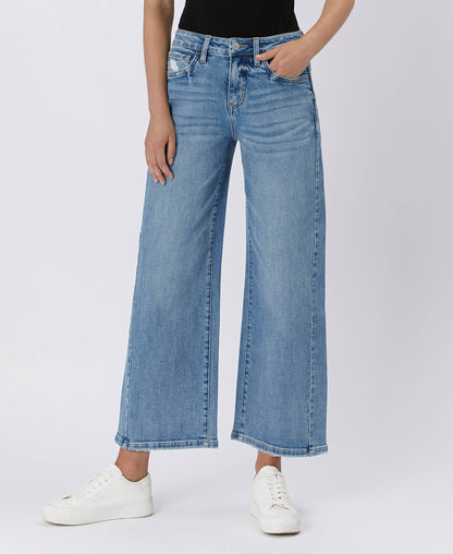 High Rise Baggy Wide Leg Jeans