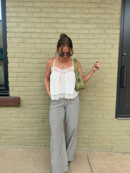 Sun Washed Stripe Pants