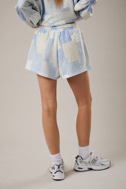 Cloud Quilt Shorts