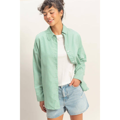 Breezy Babe Button Up