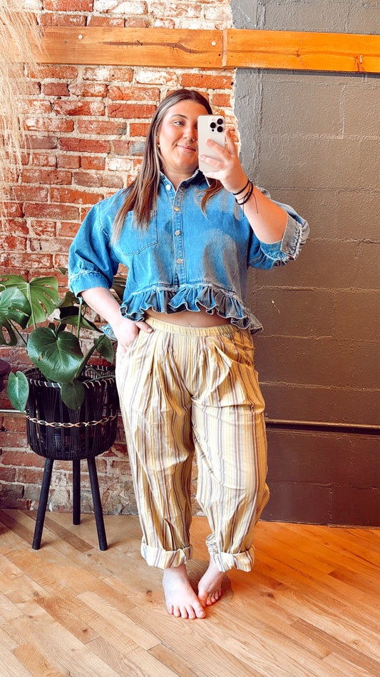 PREORDER Wren Demin Shirt