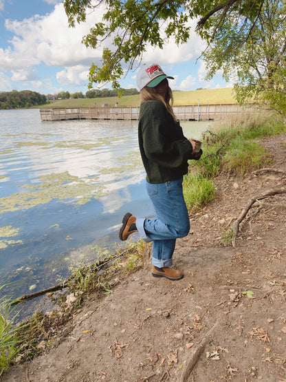 Dockside Olive Cardigan