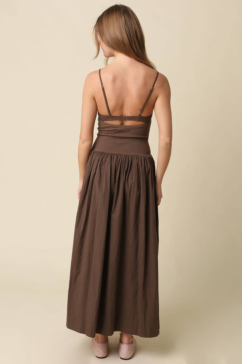Jaden Open-Back Maxi Dress