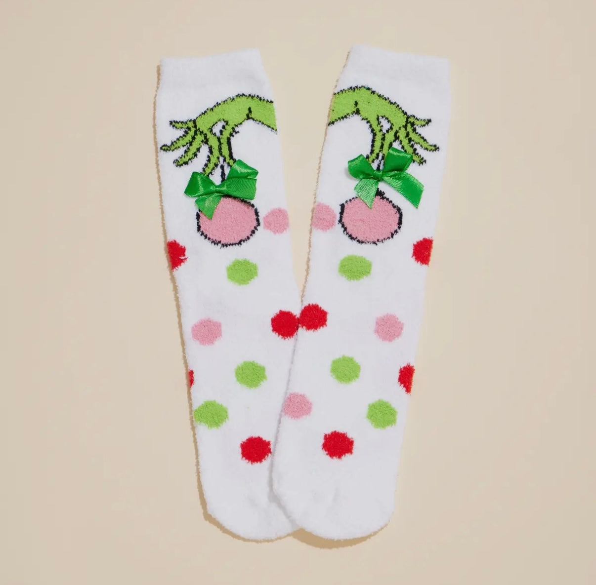 Christmas Fuzzy Socks Assorted Pack of 4