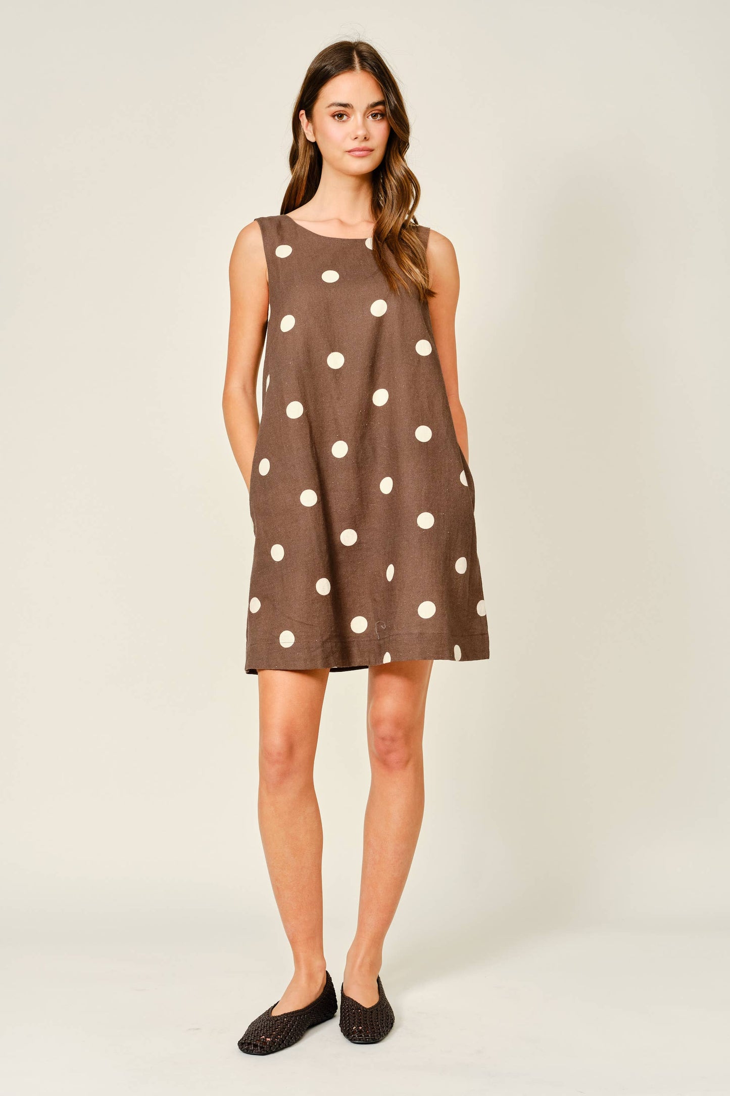 The Cocoa Dot Dress