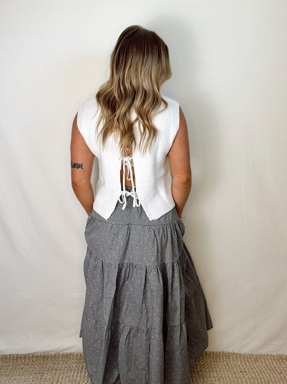 Flora Knitted Tank