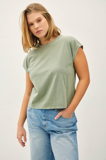 Cap Sleeve Tee - Plus