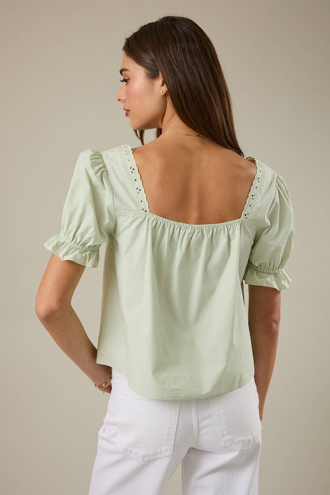 Willow Eyelet Top