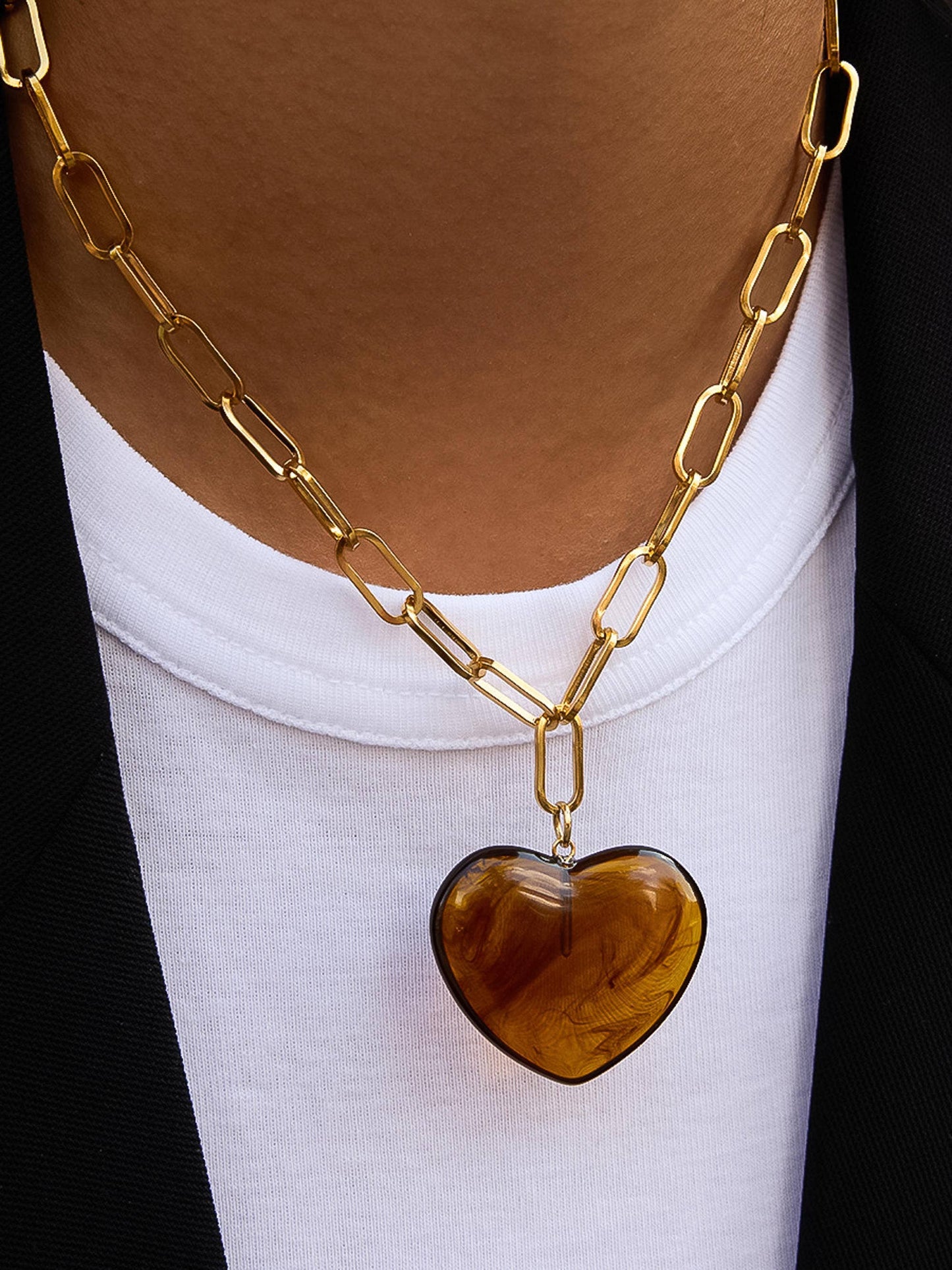 Rouelle Heart Necklace